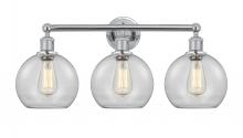 Innovations Lighting 616-3W-PC-G122-8 - Athens - 3 Light - 26 inch - Polished Chrome - Bath Vanity Light