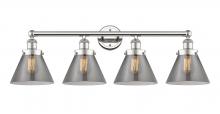 Innovations Lighting 616-4W-PN-G43 - Cone - 4 Light - 35 inch - Polished Nickel - Bath Vanity Light