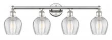 Innovations Lighting 616-4W-PN-G462-6 - Norfolk - 4 Light - 33 inch - Polished Nickel - Bath Vanity Light