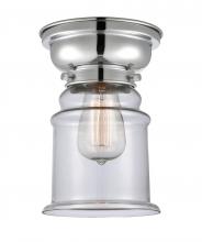 Innovations Lighting 623-1F-PC-G182-LED - Canton - 1 Light - 6 inch - Polished Chrome - Flush Mount