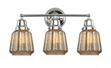 Innovations Lighting 623-3W-PC-G146 - Chatham - 3 Light - 22 inch - Polished Chrome - Bath Vanity Light