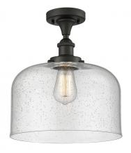 Innovations Lighting 916-1C-OB-G74-L-LED - Bell - 1 Light - 12 inch - Oil Rubbed Bronze - Semi-Flush Mount