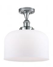 Innovations Lighting 916-1C-PC-G71-L-LED - Bell - 1 Light - 12 inch - Polished Chrome - Semi-Flush Mount