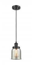 Innovations Lighting 916-1P-BK-G58 - Bell - 1 Light - 5 inch - Matte Black - Cord hung - Mini Pendant