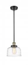 Innovations Lighting 916-1S-BAB-G713-LED - Bell - 1 Light - 8 inch - Black Antique Brass - Mini Pendant