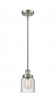 Innovations Lighting 916-1S-SN-G54-LED - Bell - 1 Light - 5 inch - Brushed Satin Nickel - Mini Pendant