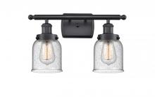 Innovations Lighting 916-2W-BK-G54-LED - Bell - 2 Light - 16 inch - Matte Black - Bath Vanity Light