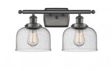 Innovations Lighting 916-2W-OB-G74-LED - Bell - 2 Light - 18 inch - Oil Rubbed Bronze - Bath Vanity Light