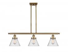 Innovations Lighting 916-3I-BB-G44 - Cone - 3 Light - 36 inch - Brushed Brass - Stem Hung - Island Light