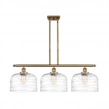 Innovations Lighting 916-3I-BB-G713-L-LED - Bell - 3 Light - 36 inch - Brushed Brass - Stem Hung - Island Light