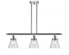 Innovations Lighting 916-3I-PC-G64-LED - Cone - 3 Light - 36 inch - Polished Chrome - Stem Hung - Island Light