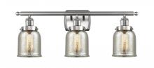 Innovations Lighting 916-3W-SN-G58-LED - Bell - 3 Light - 26 inch - Brushed Satin Nickel - Bath Vanity Light