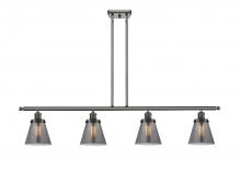 Innovations Lighting 916-4I-OB-G63-LED - Cone - 4 Light - 48 inch - Oil Rubbed Bronze - Stem Hung - Island Light