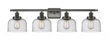 Innovations Lighting 916-4W-OB-G74-LED - Bell - 4 Light - 38 inch - Oil Rubbed Bronze - Bath Vanity Light