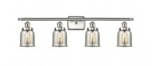 Innovations Lighting 916-4W-SN-G58 - Bell - 4 Light - 36 inch - Brushed Satin Nickel - Bath Vanity Light