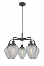 Innovations Lighting 916-5CR-OB-G165 - Geneseo - 5 Light - 25 inch - Oil Rubbed Bronze - Chandelier