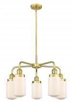 Innovations Lighting 916-5CR-SG-G311 - Dover - 5 Light - 23 inch - Satin Gold - Chandelier