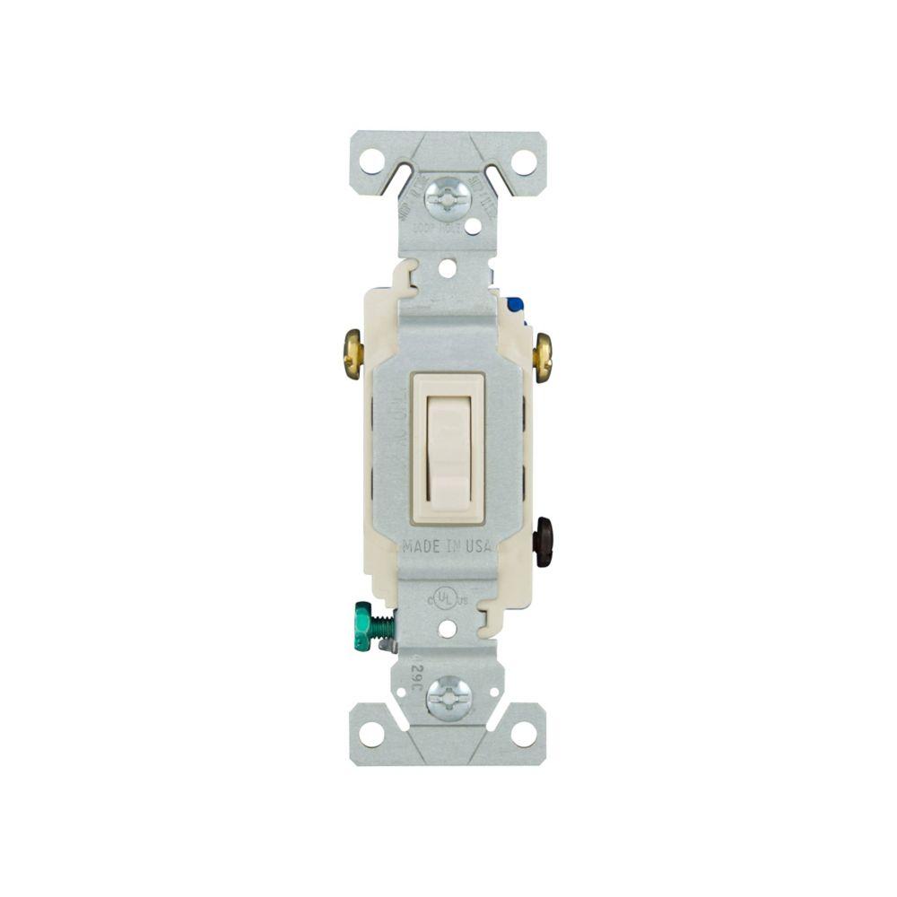 Switch Toggle SP 15A 120V Grd LA 10 pack