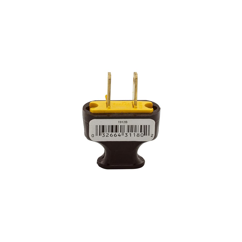 PLUG FLAT HNDL 15A125V2P2W THERMO STR BR