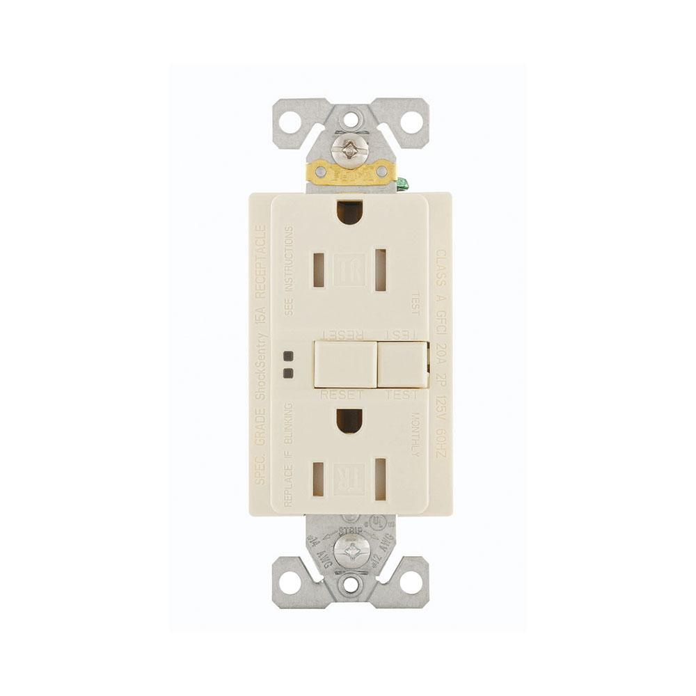 GFCI TR ST Duplex 15A125V 3PK NoWlplt LA