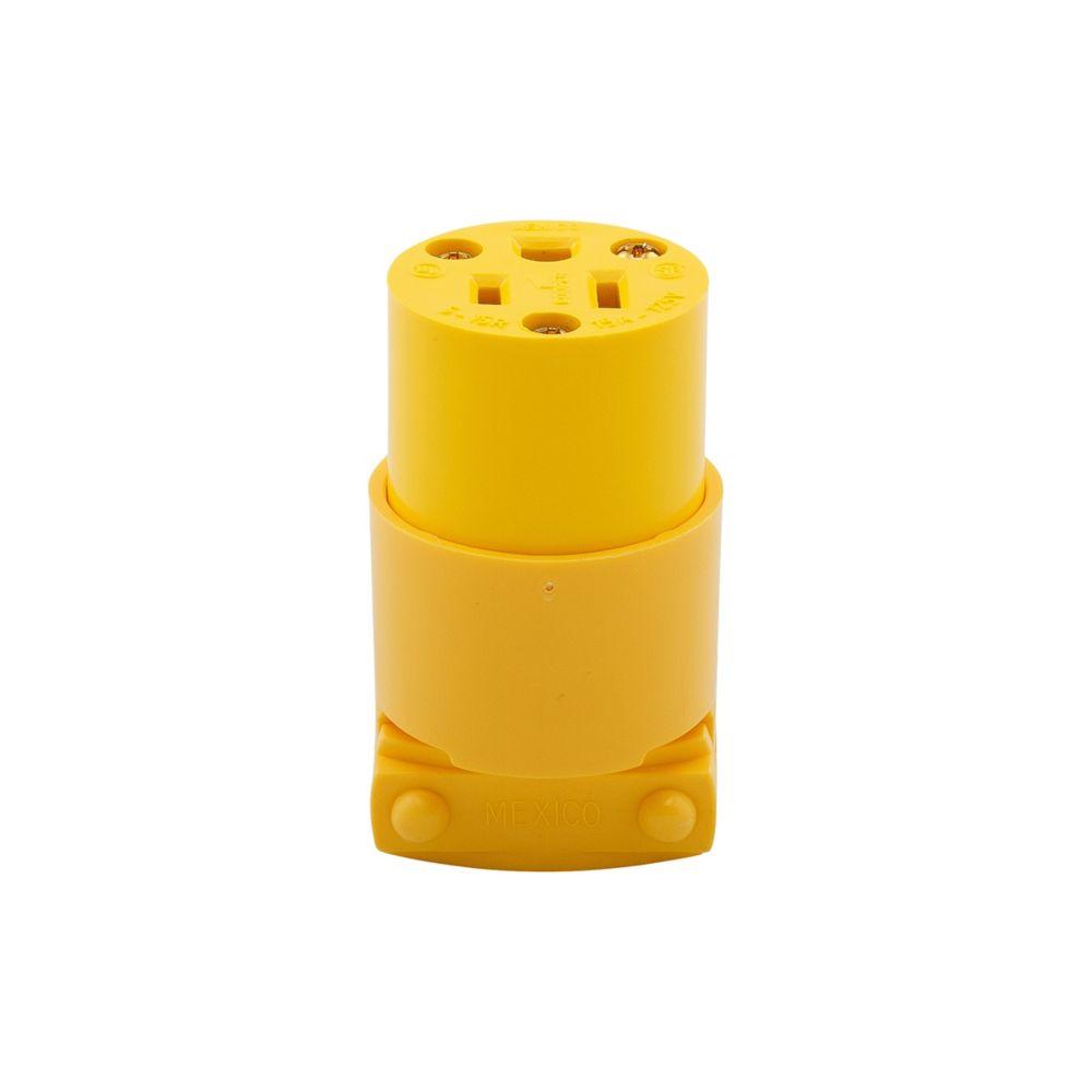 Conn 15A 125V 2P3W Vinyl Str BK