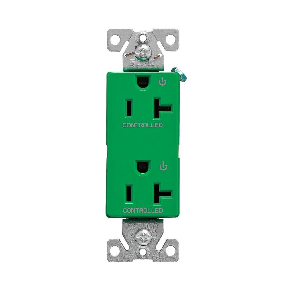 Rec Dup Deco 20A125V2P3W ControlDual GN