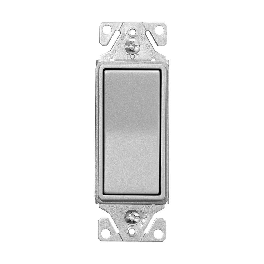 Switch Decorator 1 Pole 15A 120/277V SG