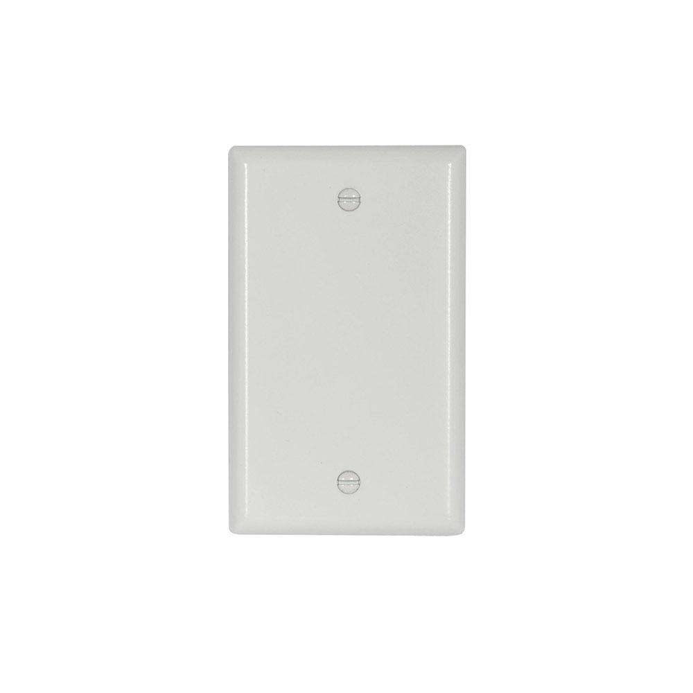 WALLPLATE 1G BLANK THRMST BOX MT STD WH