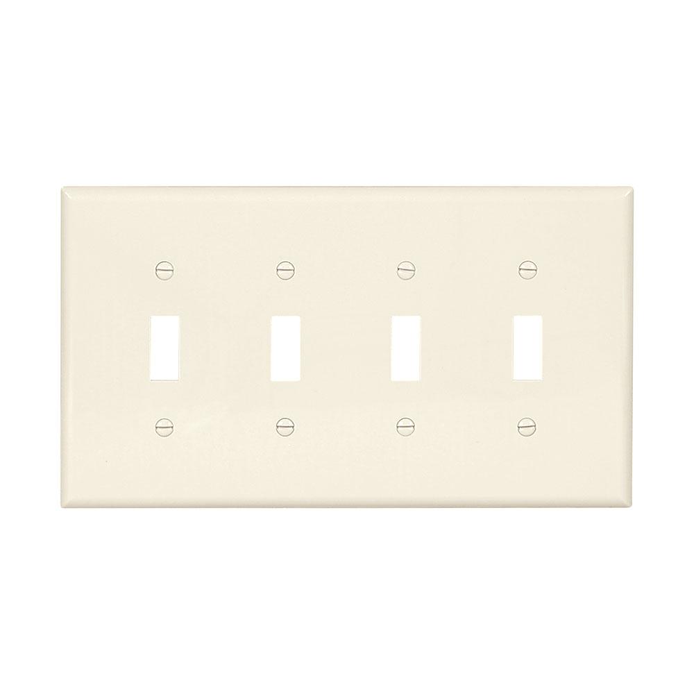 Wallplate 4G Toggle Poly Mid LA