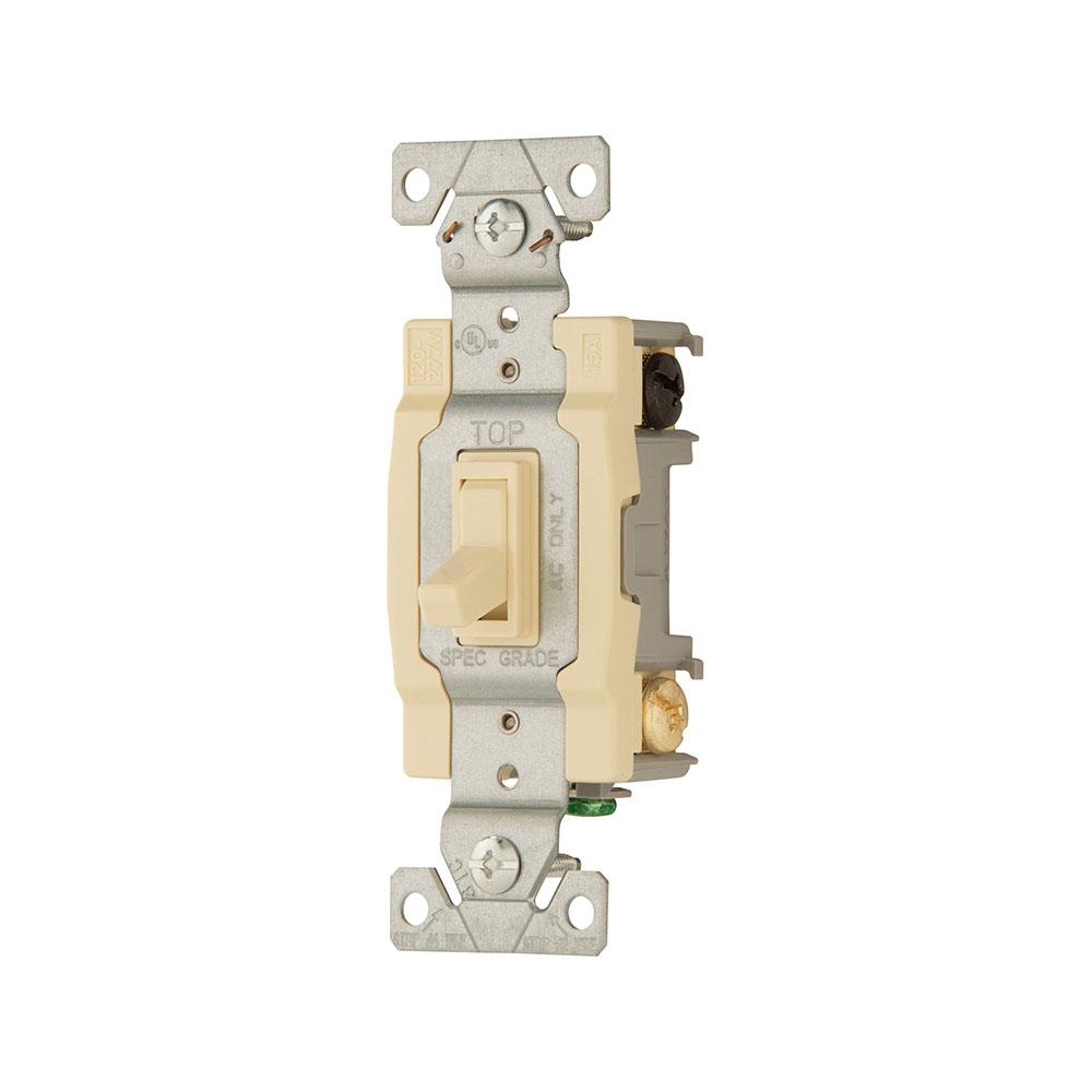 SW Toggle 4Way 15A 120V Grd IV