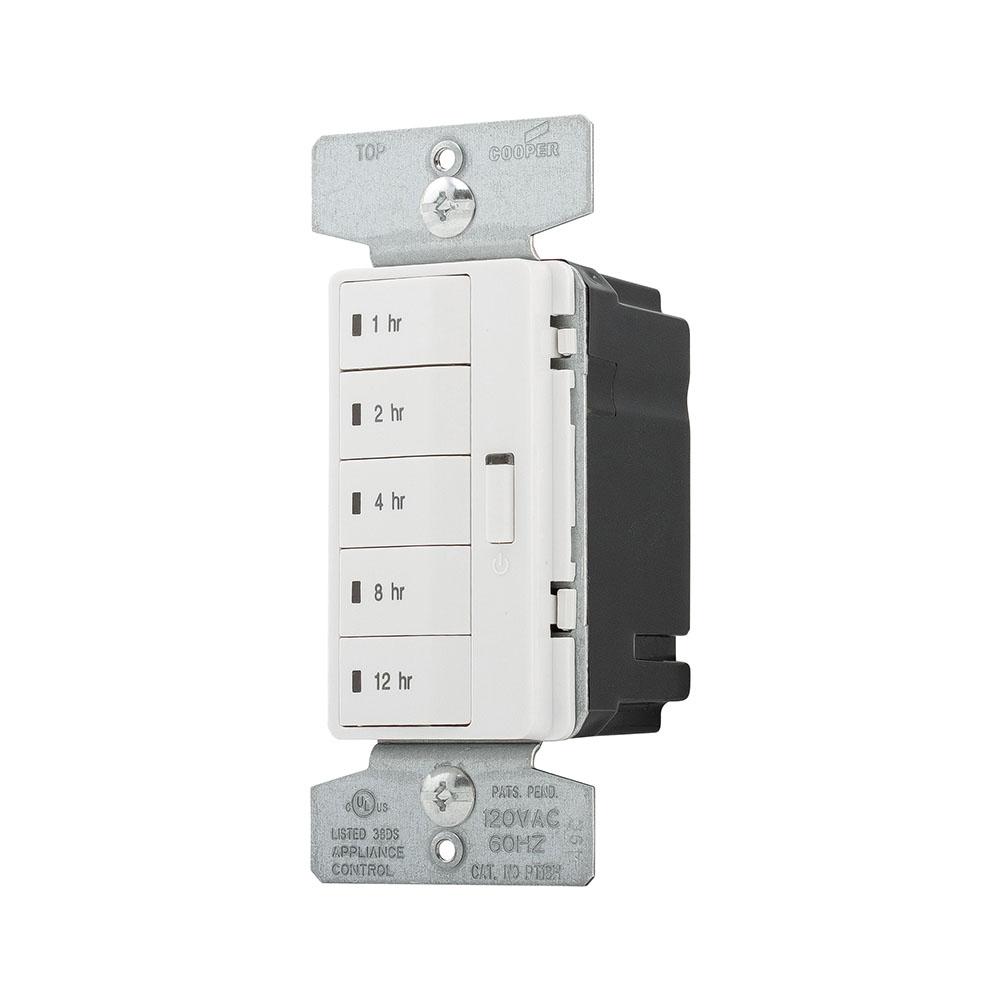 5 BTTN PROG TIMER(HR) UNV 1800W 120V WH