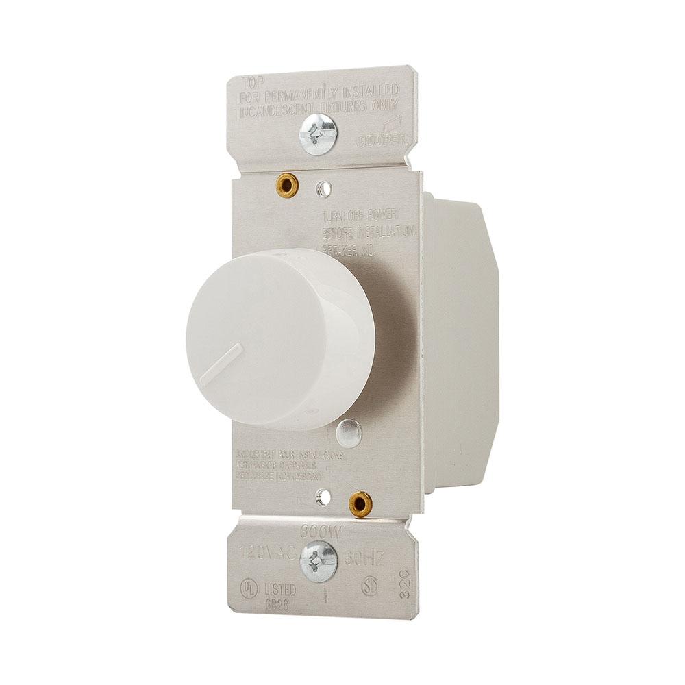 Dim Rot SP600W120V NonPset WH & IV Knobs