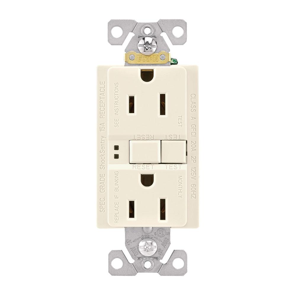 GFCI ST Duplex 15A 125V Mid Wlplt LA