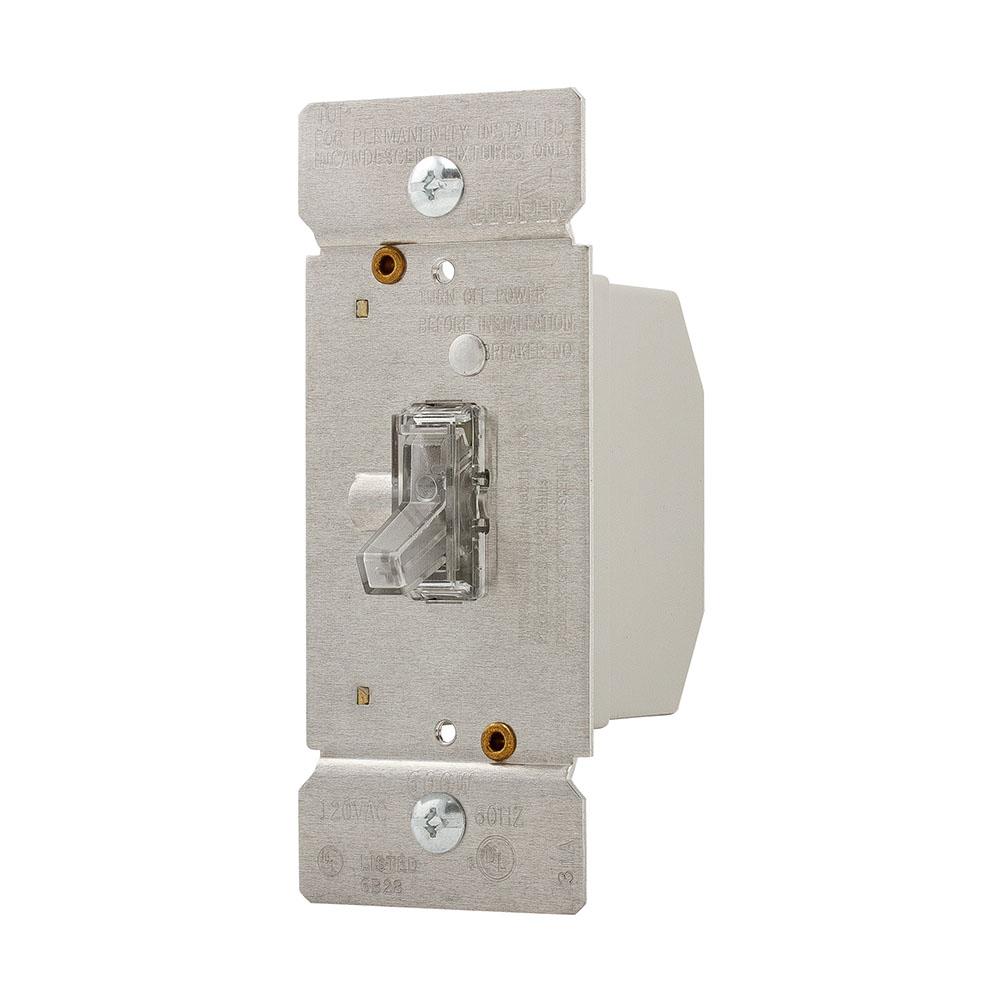 Dimmer Toggle LT SP/3W 600W 120V CL