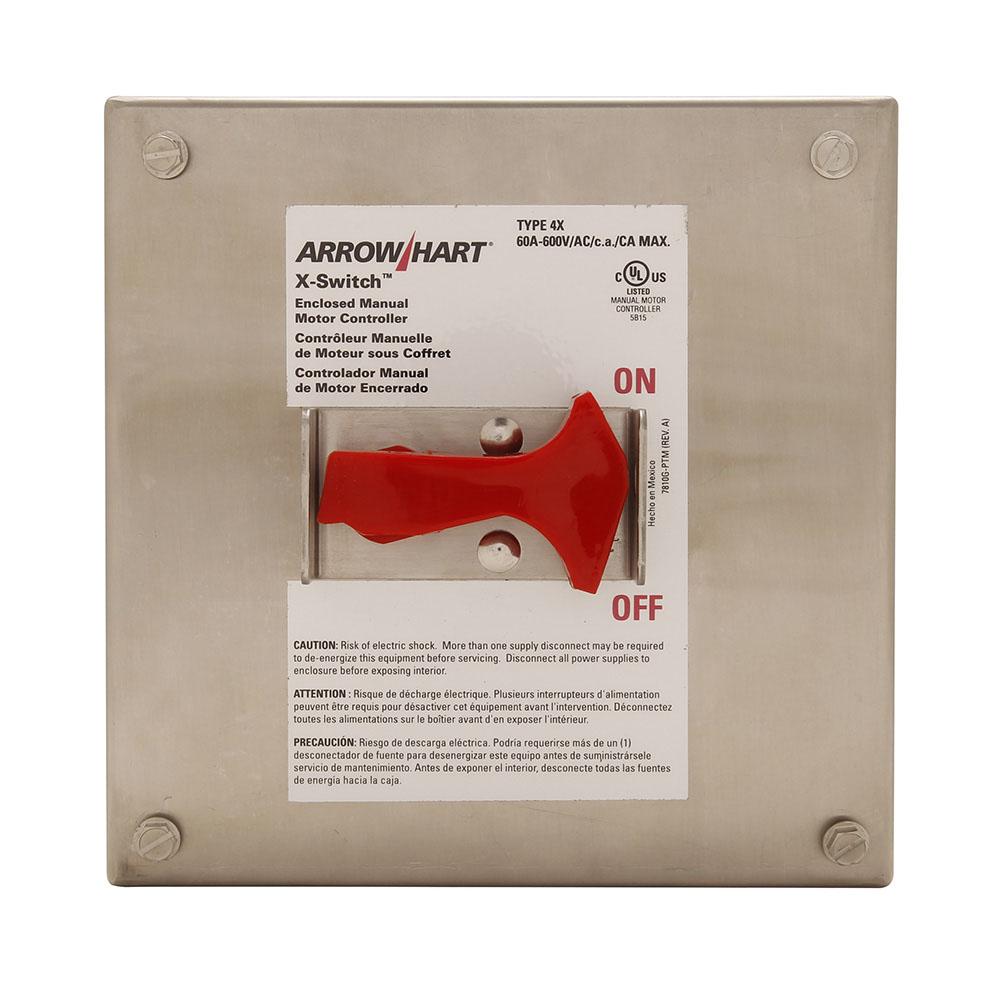 Stainless Steel X-Switch 60A Cover