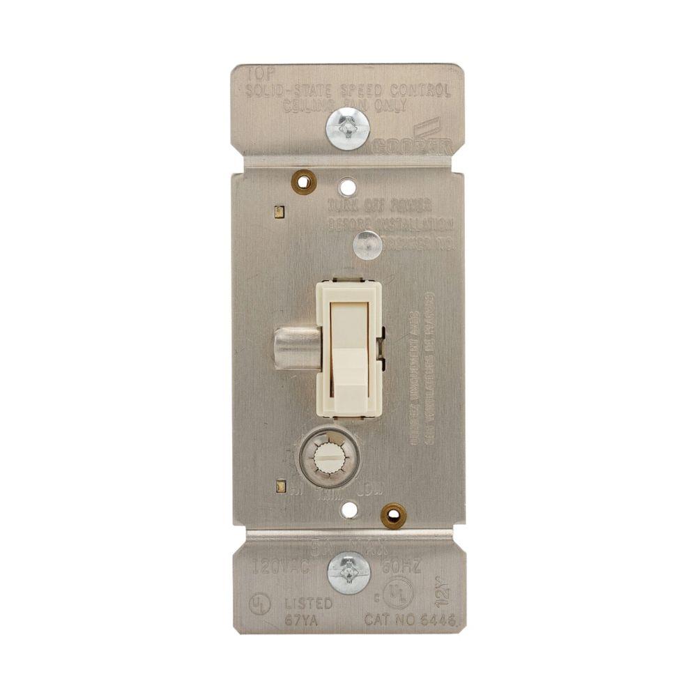 Fan Control Toggle Variable SP 5A120V AL