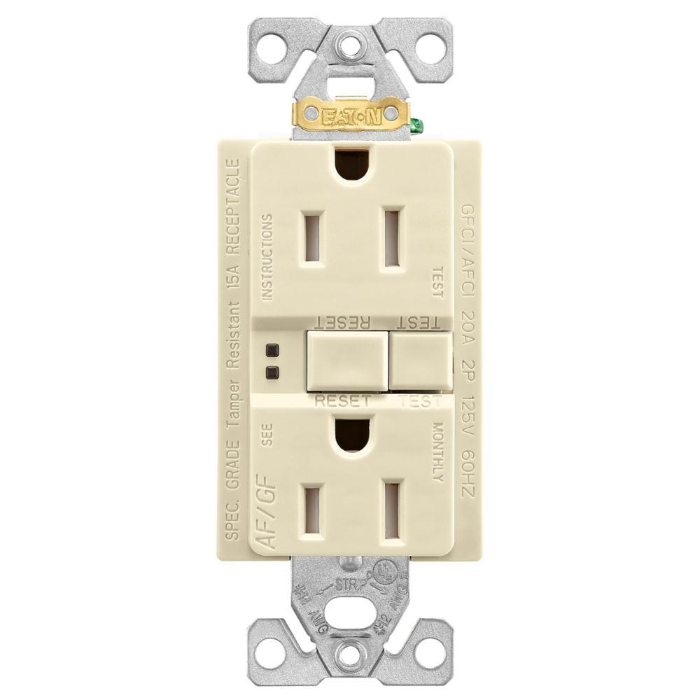 AF/GF TR Duplex 15A 125V AL