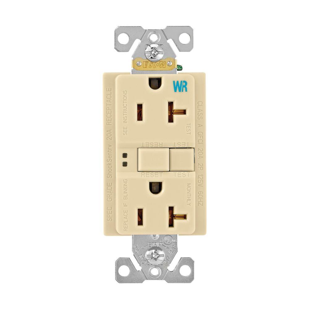 GFCI WR ST Duplex 20A 125V IV NAFTA