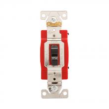 Eaton Wiring Devices AH1221FBK - SW Tog SP 20A 120/277V AGrd NAFTA B&S BK