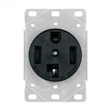 Eaton Wiring Devices 1257W-SP - Recp Single Flush 30A 125/250V 3P4W W