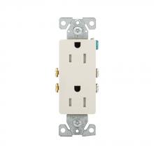 Eaton Wiring Devices TR1107LA-SP-L - Recp TR Deco Duplex 15A 125V 2P3W LA