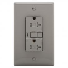 Eaton Wiring Devices TRSGF20GY-M-L - GFCI TR Self Test Duplex 20A 125V GY