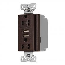 Eaton Wiring Devices TR7755RB-K-L - USB 3.1A DUPLEX RECP 15A 125V RB