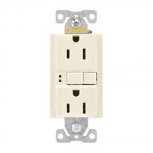 Eaton Wiring Devices SGF15LA-3-L - GFCI ST Duplex 15A125V 3PK NoWlplt LA