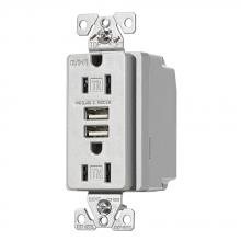 Eaton Wiring Devices TR7755SG-K-L - USB 3.1A DUPLEX RECP 15A 125V SG