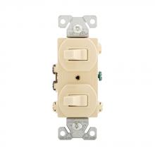 Eaton Wiring Devices 275V-SP-L - Switch Duplex Comb SP/3Way 15A 120V IV