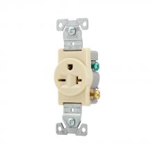 Eaton Wiring Devices 1876V-SP-L - Recp Single 20A 250V 2P3W Swire IV