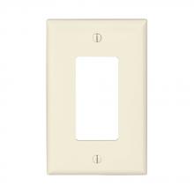 Eaton Wiring Devices PJ26LA-SP-L - Wallplate 1G Decorator Poly Mid LA