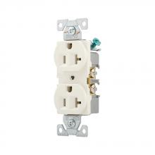 Eaton Wiring Devices BR20LA-10-L - Recp Dplx 20A 125V 2P3W B/Swire LA 10PK