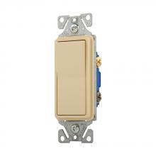 Eaton Wiring Devices C7503V-SP - Switch Deco 3Way 15A 120/277V W/Wlplt IV